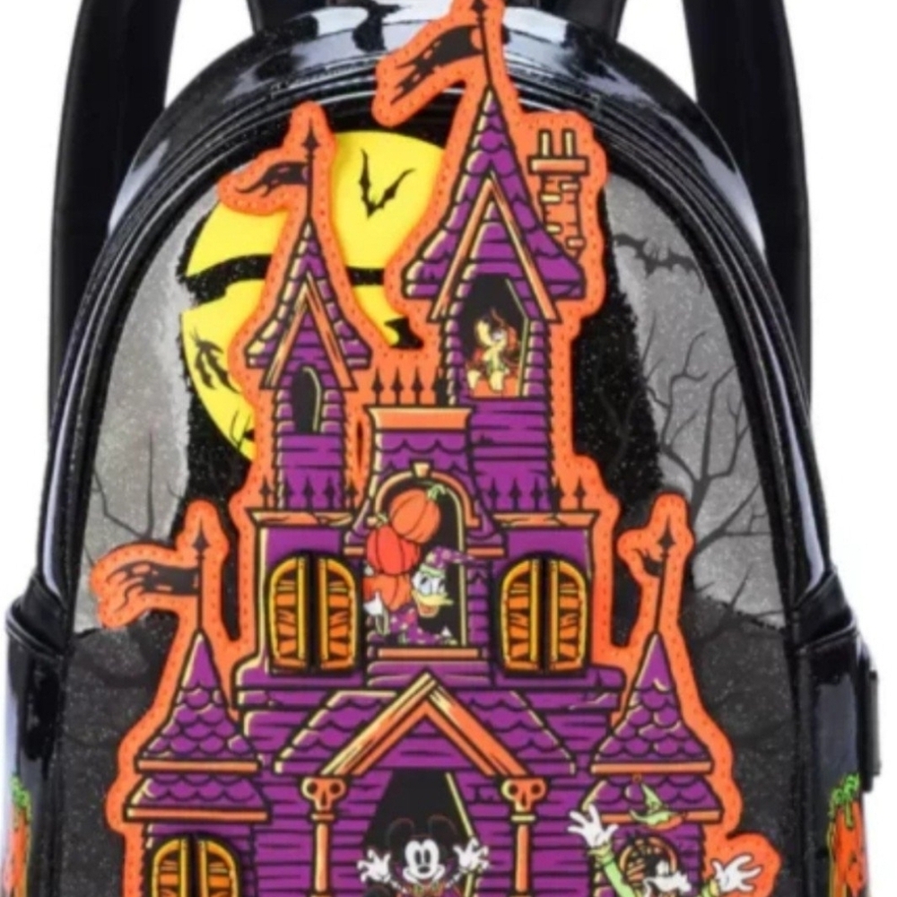 Halloween Haunted House Backpack